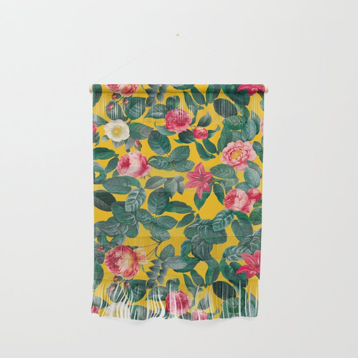 Summer Botanical Pattern Wall Hanging Gallery Image 1
