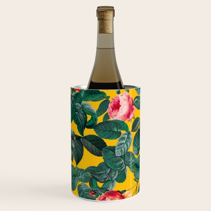 Summer Botanical Pattern Wine Chiller Gallery Image 2
