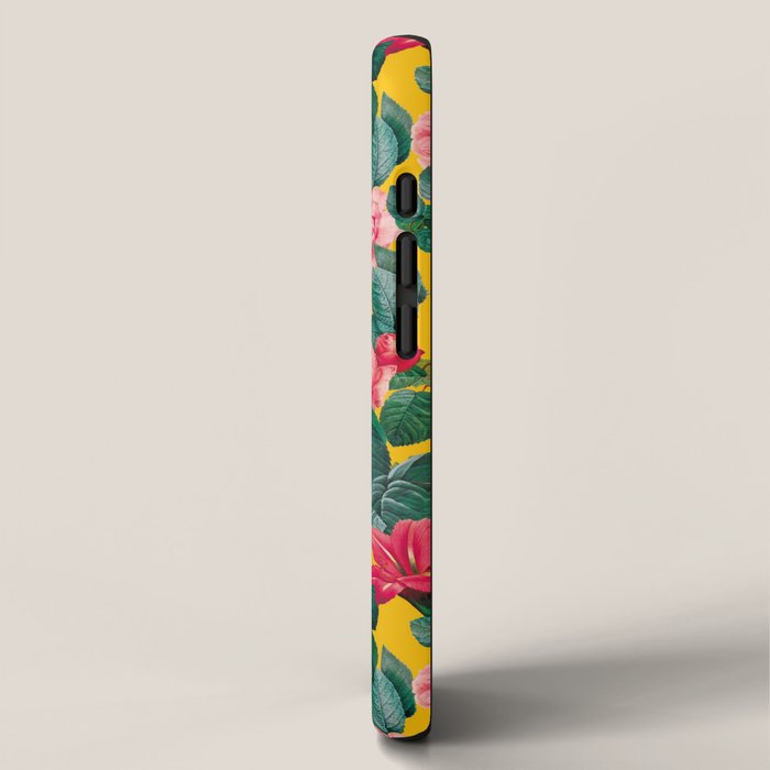 Summer Botanical Pattern iPhone Case Gallery Image 2