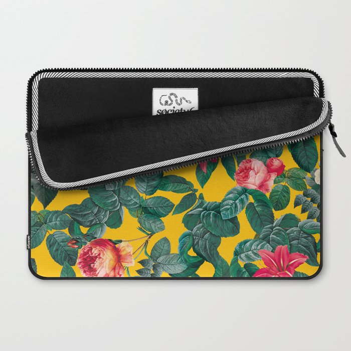 Summer Botanical Pattern Laptop Sleeve Gallery Image 2