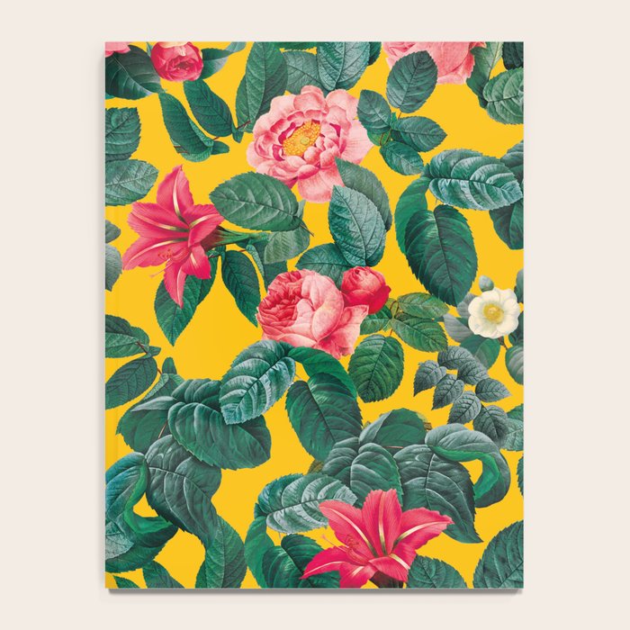 Summer Botanical Pattern Notebook Gallery Image 4