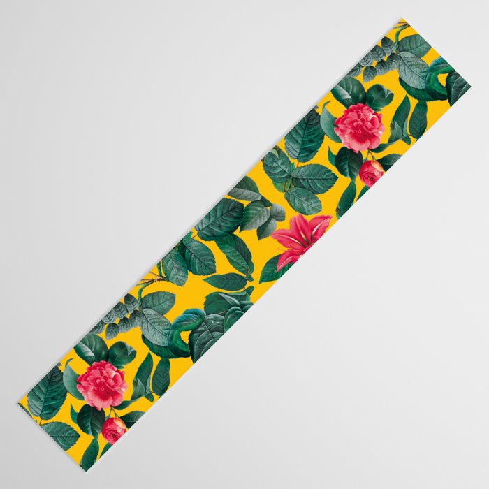 Summer Botanical Pattern Table Runner Gallery Image 3