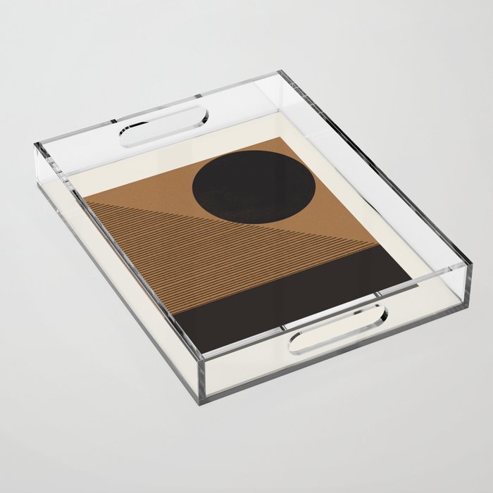Geo Balance Block Acrylic Tray Gallery Image 1
