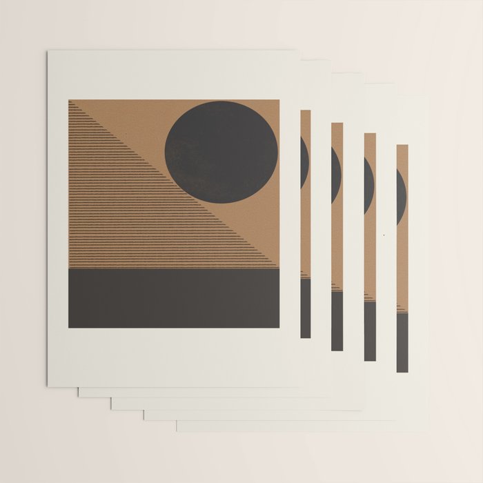 Geo Balance Block Wrapping Paper Gallery Image 3