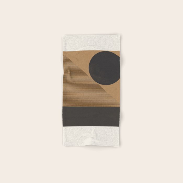 Geo Balance Block Bath Towel Gallery Image 1