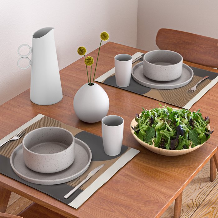 Geo Balance Block Placemat Gallery Image 2