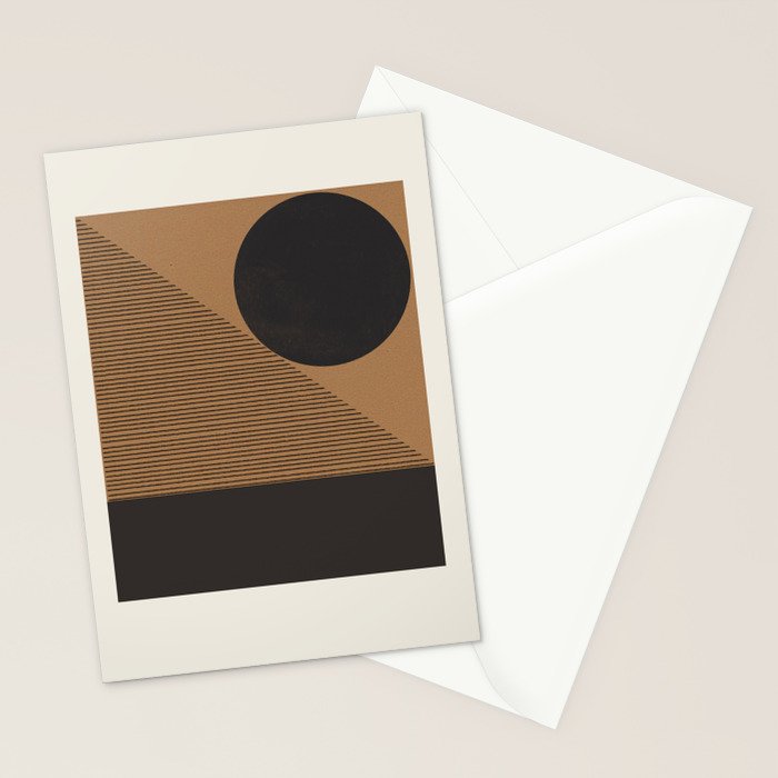 Geo Balance Block Stationery Card Gallery Image 2