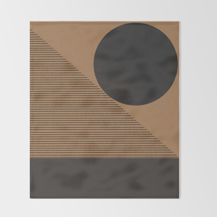 Geo Balance Block Throw Blanket Gallery Image 2