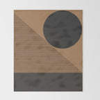 Geo Balance Block Throw Blanket Gallery Image 2