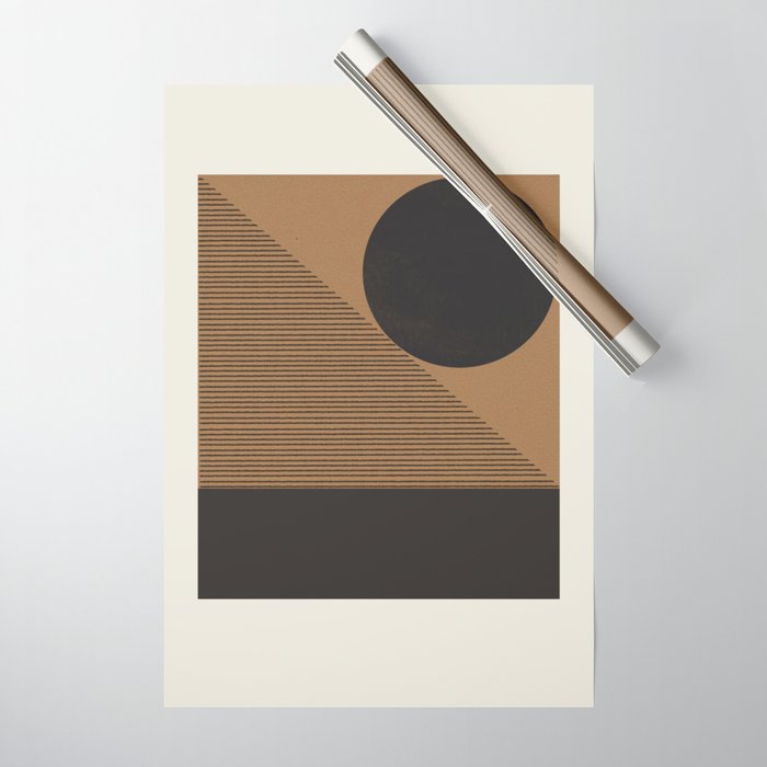 Geo Balance Block Wrapping Paper Gallery Image 1