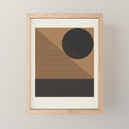 Geo Balance Block Mini Art Print Gallery Image 1