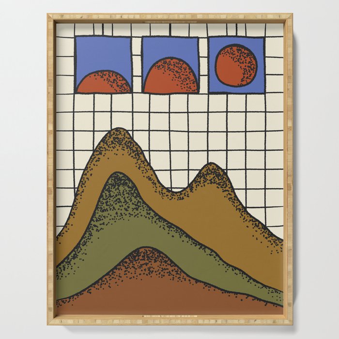 Sunrise Serving Tray Gallery Image 1