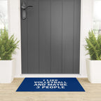 I LIKE VOLLEYBALL AND MAYBE 3 PEOPLE Welcome Mat Gallery Image 3