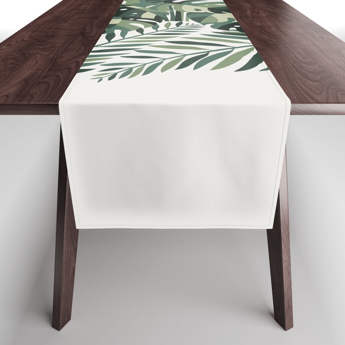 Cat and Plant 56 Table Runner Gallery Image 1