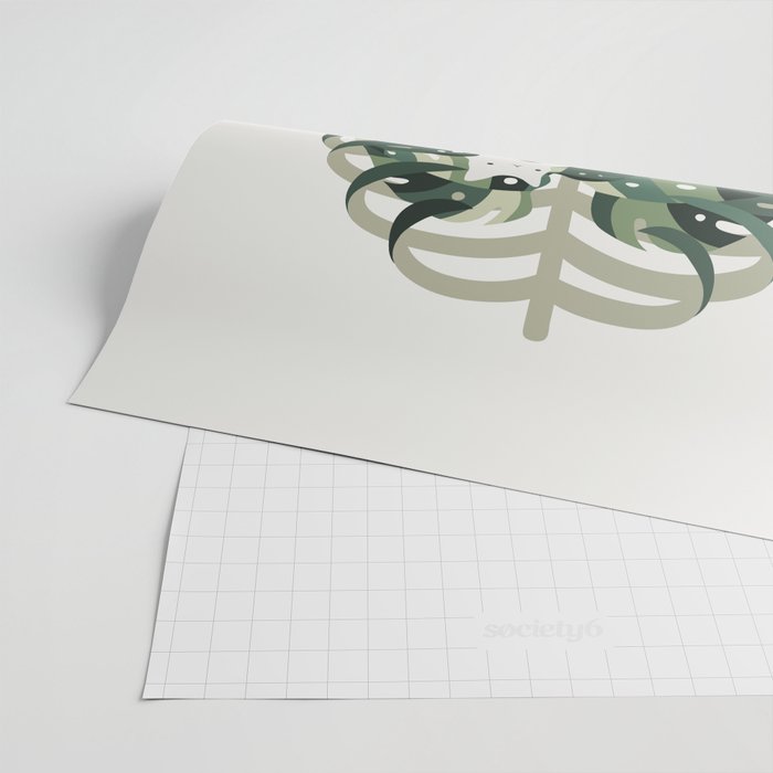 Cat and Plant 56 Wrapping Paper Gallery Image 2