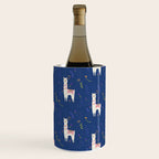 Llama on Blue Wine Chiller Gallery Image 1
