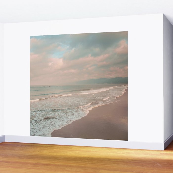 Santa Monica Beach - Coastal Landscape Photography, California Wall Mural Gallery Image 2