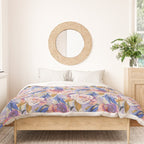 Dolphins in the roses A Duvet Cover Gallery Image 3