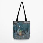 feeding the birds Tote Bag Gallery Image 2