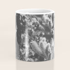 Cholla Cactus Garden (Black + White) Coffee Mug Gallery Image 4