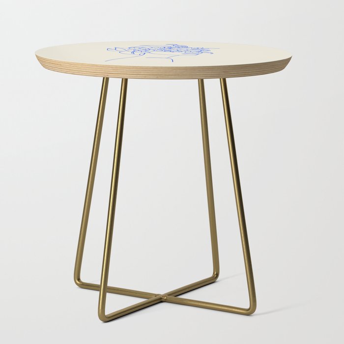 The Girl with the Flowers: Off-White Edition Side Table Gallery Image 1