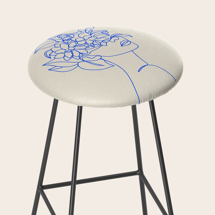 The Girl with the Flowers: Off-White Edition Stool Gallery Image 2