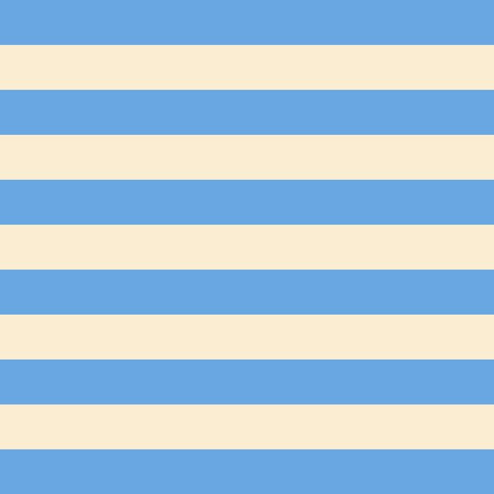 Retro Coastal Blue and White Stripes Coffee Mug Gallery Image 2