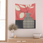 Lemon Stillness 7 Wall Tapestry Gallery Image 2