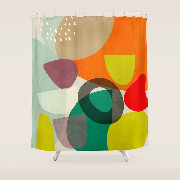 beach in paradise Shower Curtain Gallery Image 1