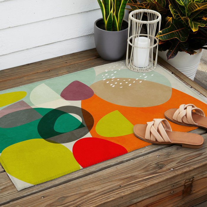 beach in paradise Outdoor Rug Gallery Image 2