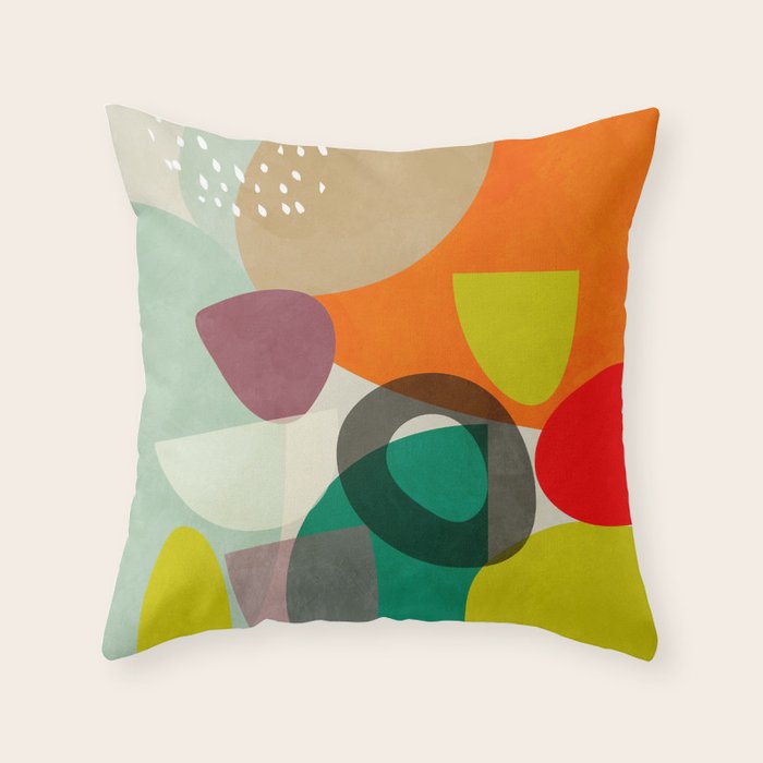 beach in paradise Throw Pillow Gallery Image 6