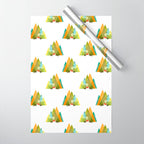House at the foot of the mountains Wrapping Paper Gallery Image 1