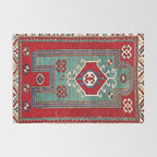 Kazak Southwest Caucasus Prayer Rug Print Rug Gallery Image 2