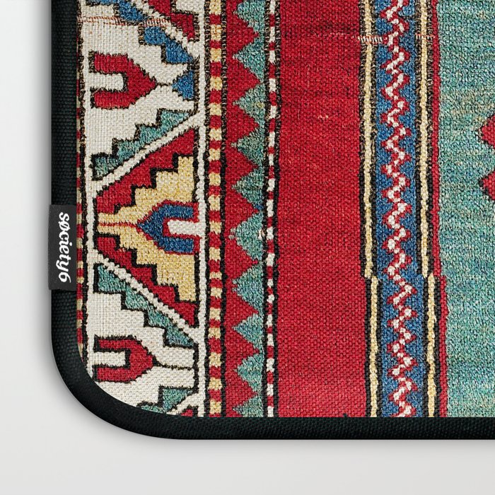 Kazak Southwest Caucasus Prayer Rug Print Laptop Sleeve Gallery Image 3