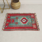 Kazak Southwest Caucasus Prayer Rug Print Rug Gallery Image 1