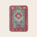 Kazak Southwest Caucasus Prayer Rug Print Bath Mat Gallery Image 1