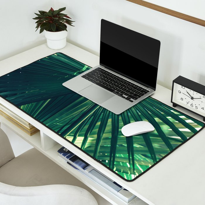 Everything Was Green Desk Mat Gallery Image 2