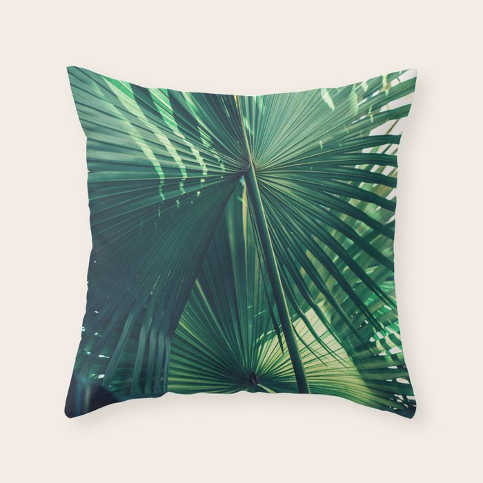 Everything Was Green Throw Pillow Gallery Image 6