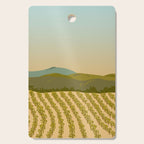 Santa Rosa, California Vineyard Cutting Board Gallery Image 1