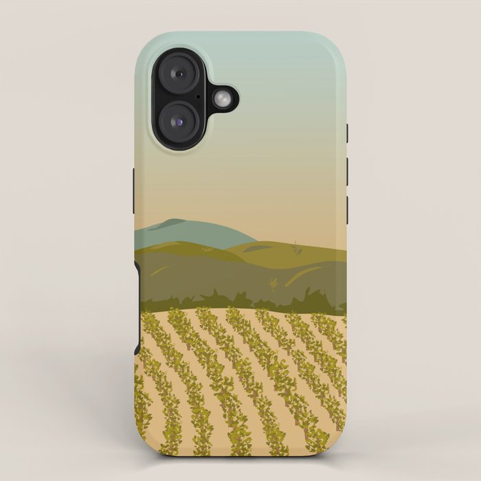 Santa Rosa, California Vineyard iPhone Case Gallery Image 1