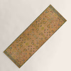 Persian Heritage Rug Design in Warm Earth Tones Yoga Mat Gallery Image 1