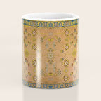 Persian Heritage Rug Design in Warm Earth Tones Coffee Mug Gallery Image 4