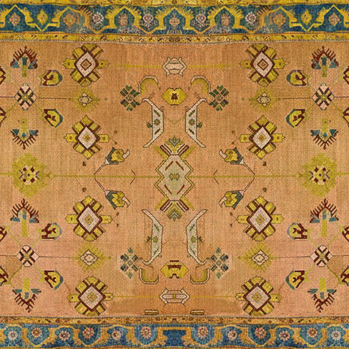 Persian Heritage Rug Design in Warm Earth Tones Coffee Mug Gallery Image 2