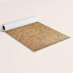 Persian Heritage Rug Design in Warm Earth Tones Yoga Mat Gallery Image 2
