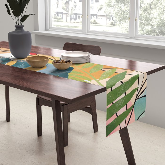 Peaceful Garden Feelings 07 Table Runner Gallery Image 2