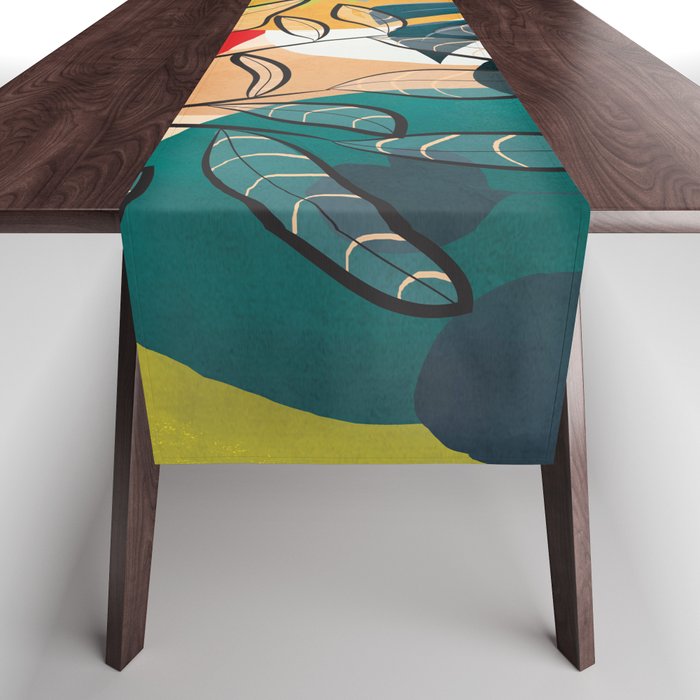 Peaceful Garden Feelings 07 Table Runner Gallery Image 1