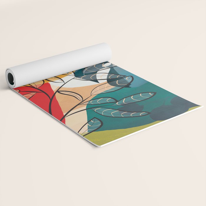 Peaceful Garden Feelings 07 Yoga Mat Gallery Image 2