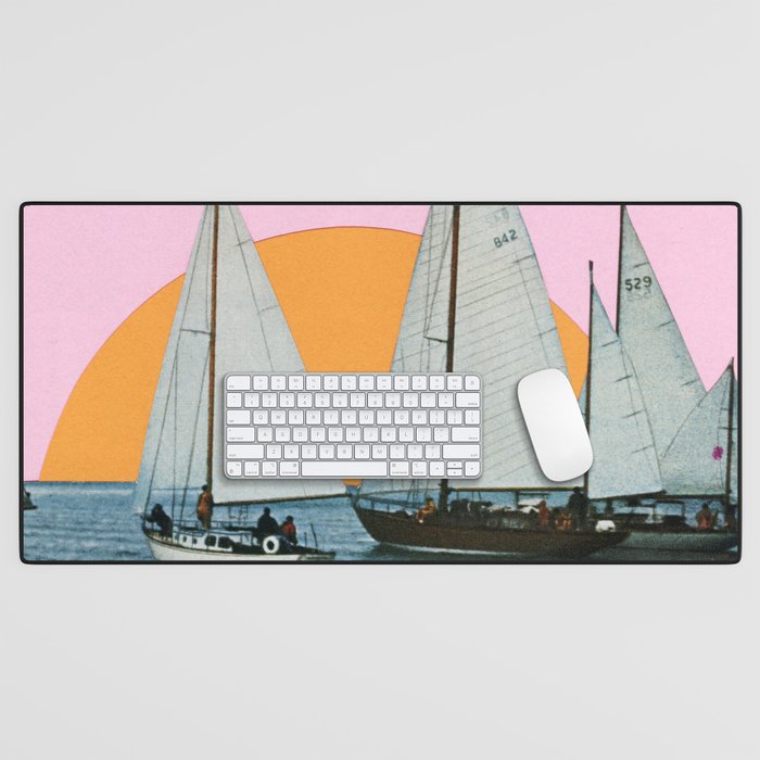 Into the Sunset Desk Mat Gallery Image 1