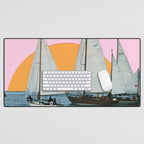 Into the Sunset Desk Mat Gallery Image 1