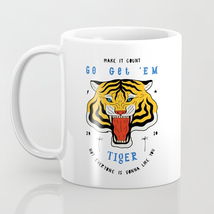 Go Get 'Em Tiger Coffee Mug Gallery Image 3